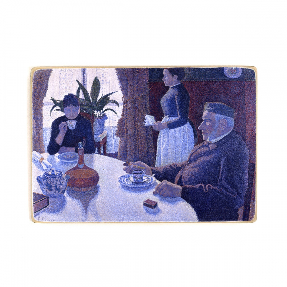 

Деревянный постер Искусство Paul Signac - Breakfast А2