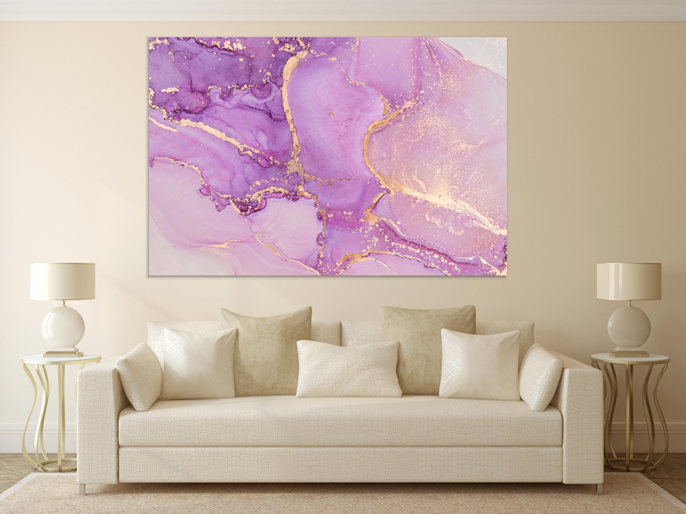 

Картина на холсте Абстракция Mixture Of Lilac And Pink Colors 50х65 см.