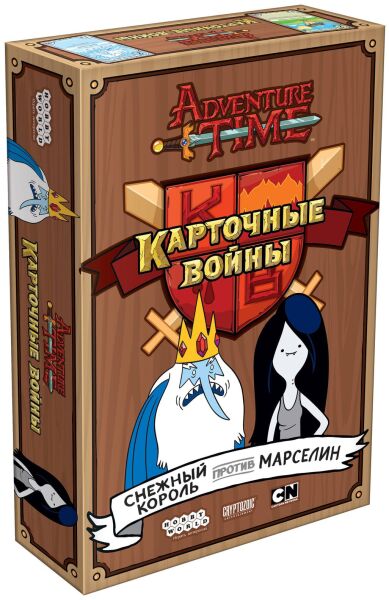 

Настольная игра Hobby World Время приключений: Карточные войны. Снежный король против Марселин (915095)