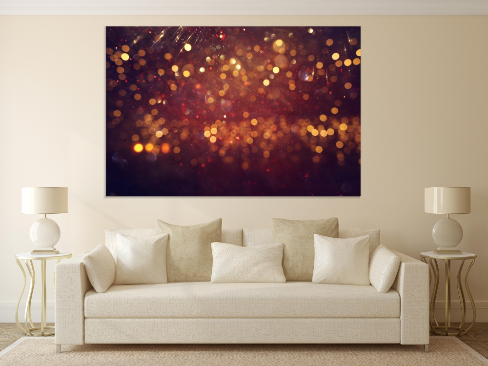 

Картина на холсте Абстракция Shiny Lights 75х100 см.