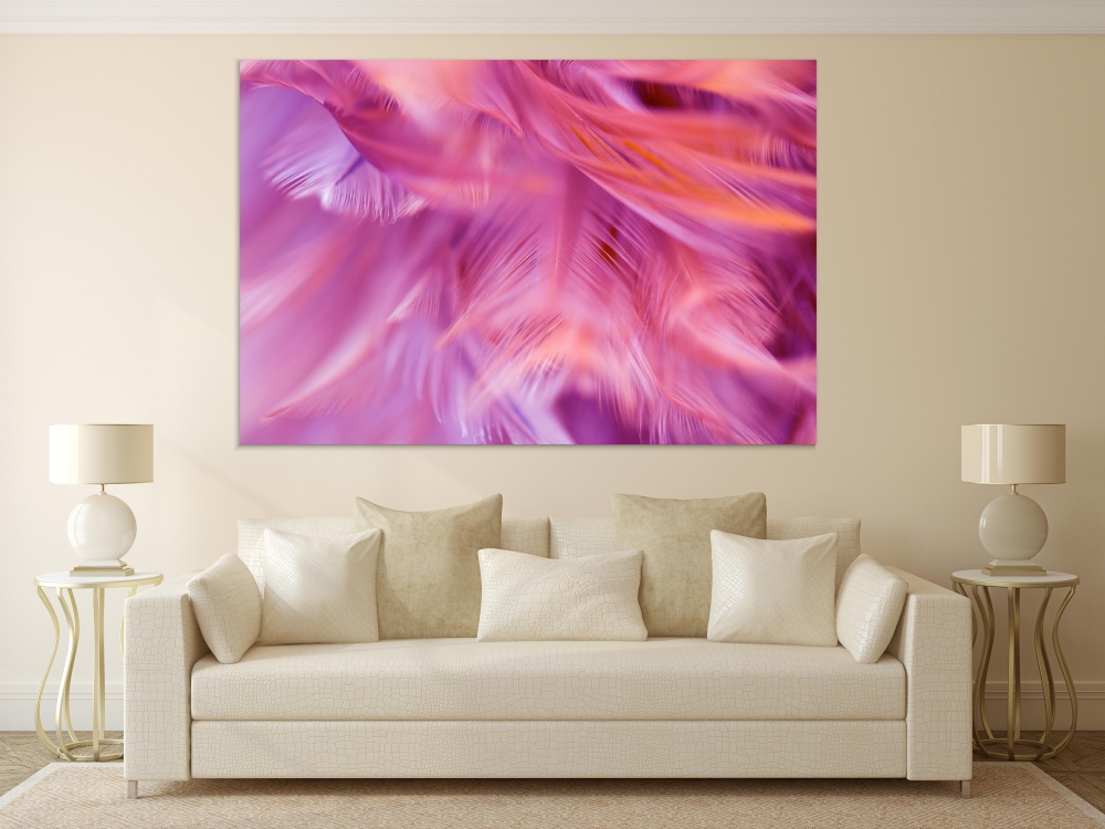 

Картина на холсте Абстракция Soft Bird Feathers 50х65 см.
