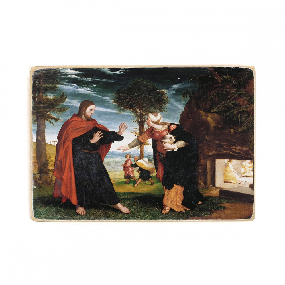 

Деревянный постер Искусство Hans Holbein the Younger - Noli Me Tangere А1