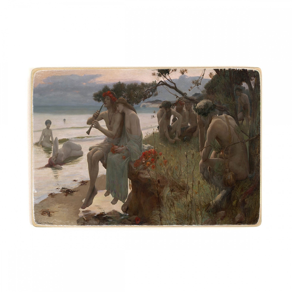 

Деревянный постер Искусство Rupert Bunny - Pastoral А1
