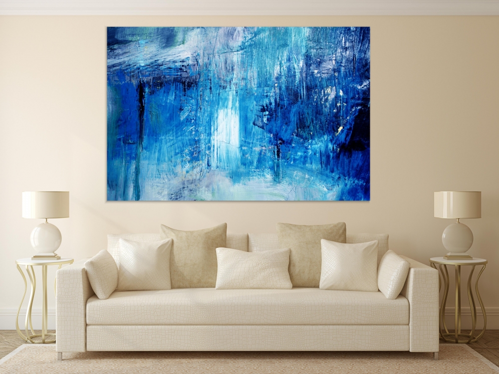 

Картина на холсте Абстракция Abstract Oil Painting 75х100 см.