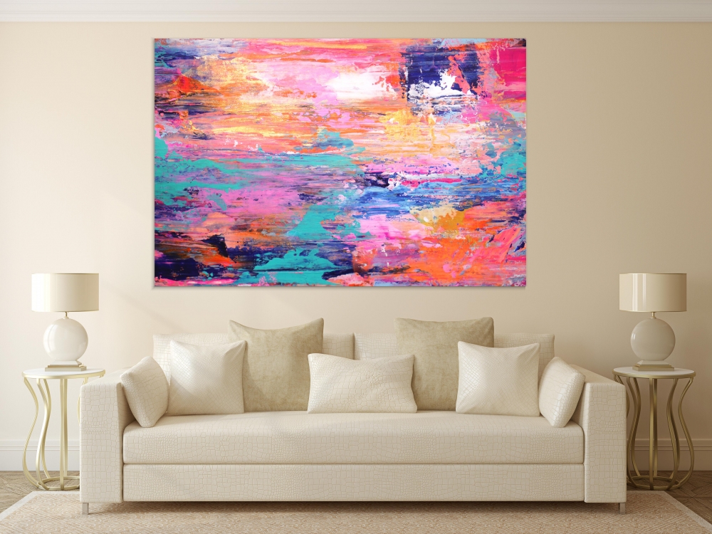 

Картина на холсте Абстракция Many Bright Colors 75х100 см.