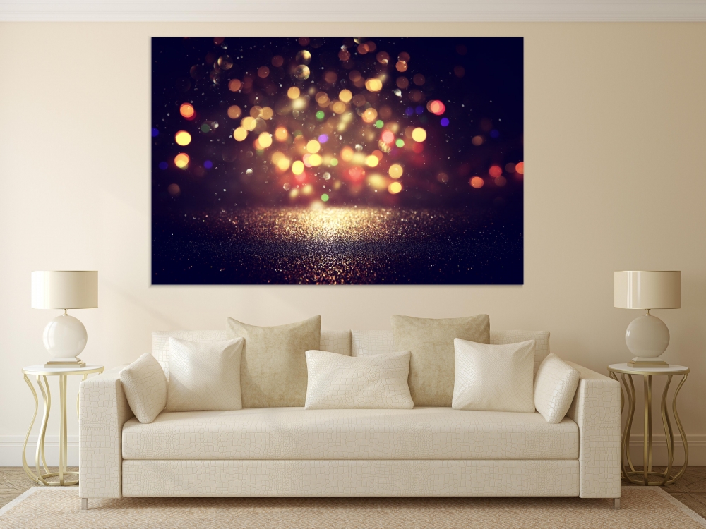 

Картина на холсте Абстракция Lights With Sparkles 45х60 см.