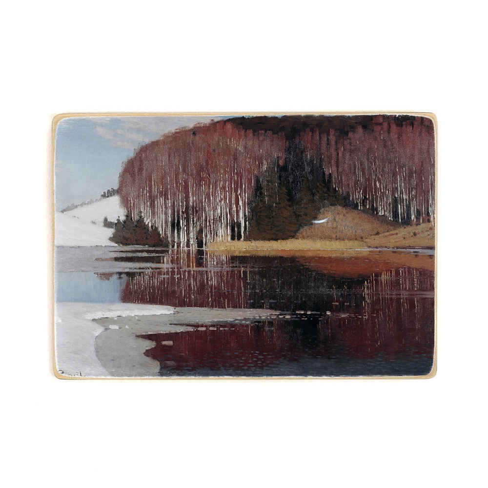 

Деревянный постер Искусство Vilhelms Purvītis - Spring Waters А2