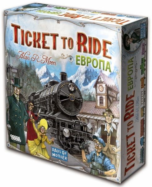 

Настольная игра Hobby World Билет на поезд: Европа (Ticket to Ride: Europe) (1032)