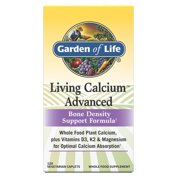 

Кальций для здоровья костей Living Calcium Advanced Garden of Life 120 каплет (GOL019)