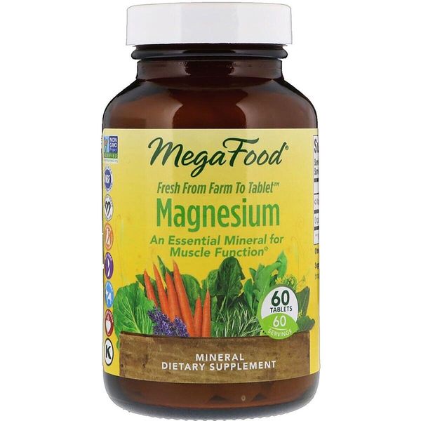 

Магний Magnesium MegaFood 60 таблеток (MF024)