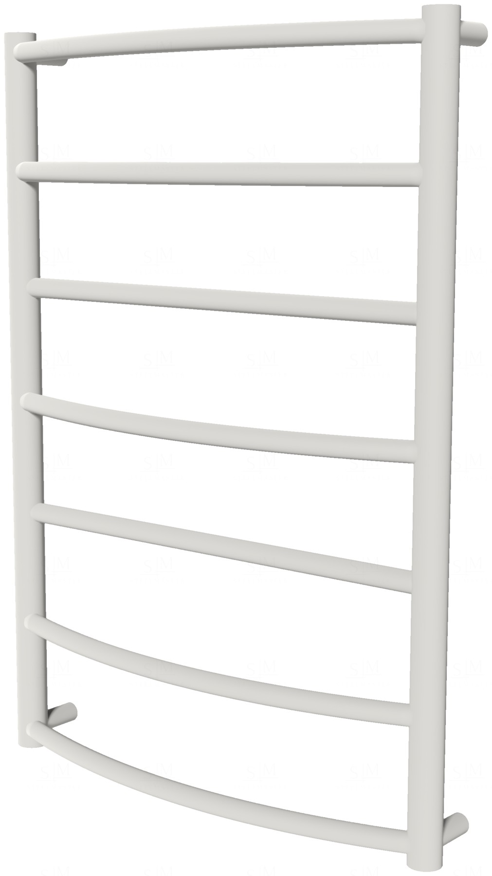 

Полотенцесушилка Classic 7 белая RAL9016 лесенка 750x532, white