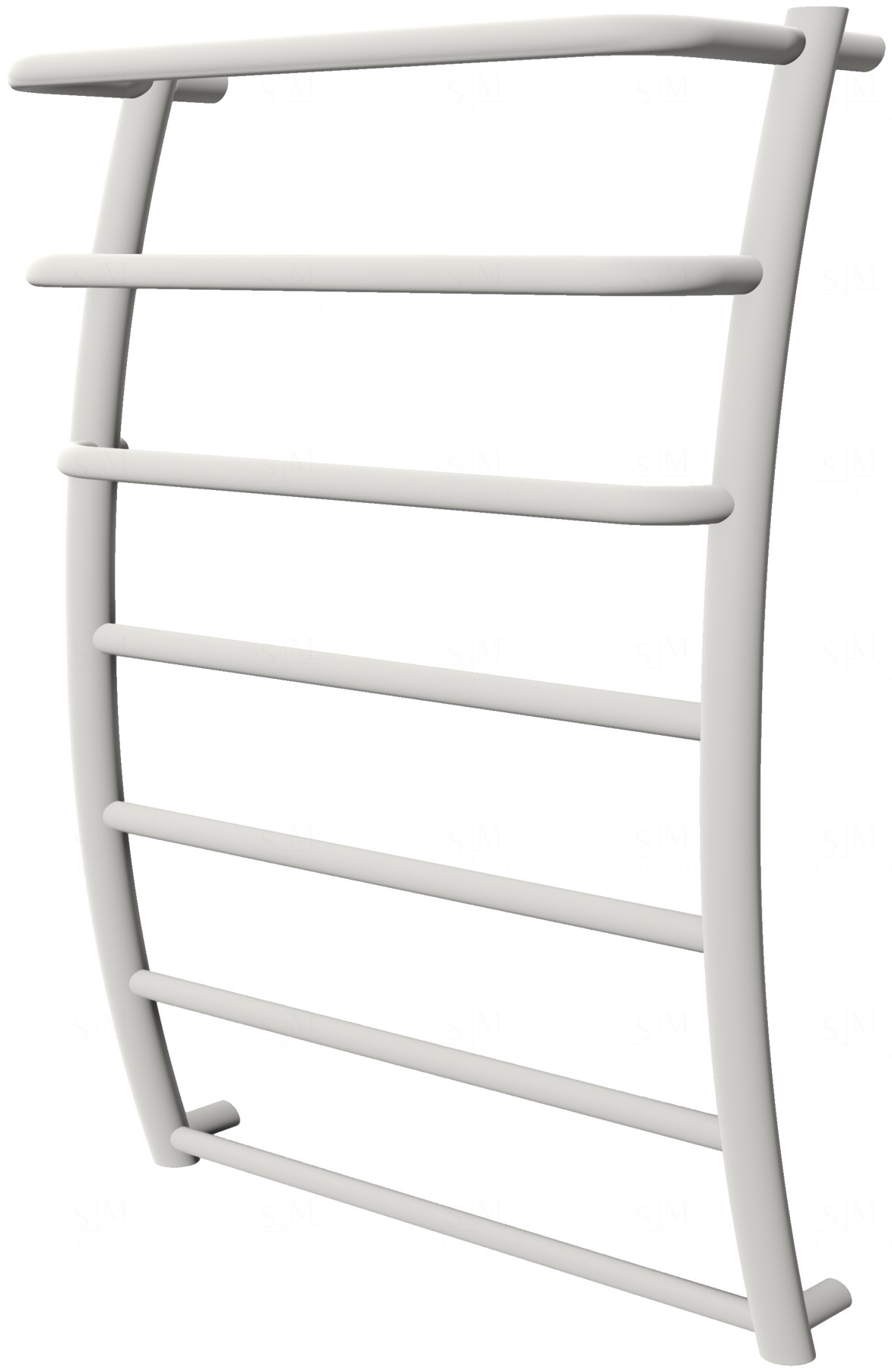 

Сушилка для полотенец Breeze 7 белая RAL9016 лесенка 750x532, white