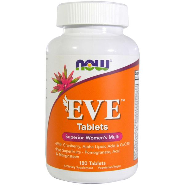 

Витамины для женщин EVE Superior Women's Multi Now Foods 180 таблеток (NF361)