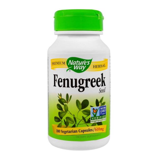 

Пажитник Fenugreek Nature's Way семена 610 мг 100 капсул (NW030)