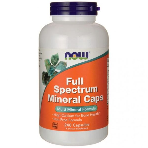 

Мультиминералы Full Spectrum Minerals Now Foods 240 капсул (NF390)