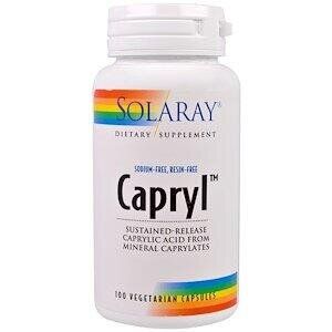 

Каприловая кислота Capryl Solaray 100 капсул (SR022)