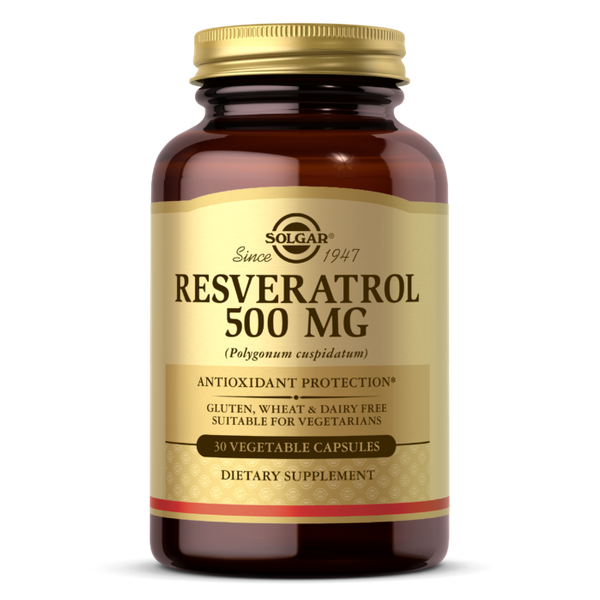

Ресвератрол Resveratrol Solgar 500 мг 30 капсул (SOL221)