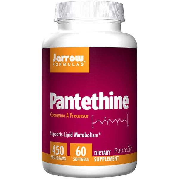 

Витамин В5 Пантетин Pantethine Jarrow Formulas 450 мг 60 капсул (JF078)
