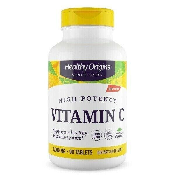 

Витамин C Vitamin C Healthy Origins 1000 мг 90 таблеток (HO068)
