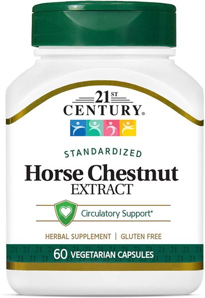 

Конский каштан Horse Chestnut Extract 21st Century 60 капсул (С21039)