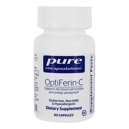 

Пищевая добавка OptiFerin-C Pure Encapsulations 60 капсул (PE084)