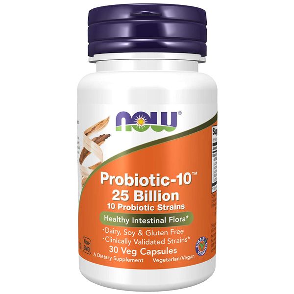 

Пробиотик Probiotic-10 Now Foods 25 млрд КОЕ 30 капсул (NF568)