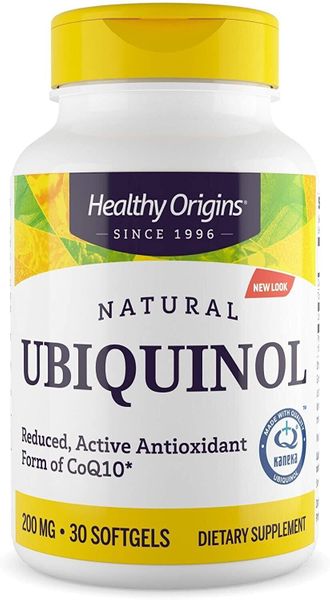 

Убихинол (Kaneka QH) Ubiquinol Healthy Origins 200 мг 30 капсул (HO112)