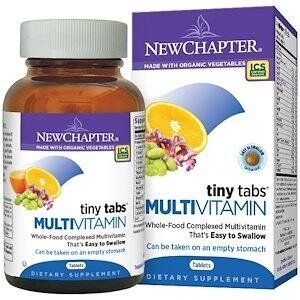 

Витамины Tiny Tabs Multivitamin New Chapter 192 минитаблетки (NCR042)