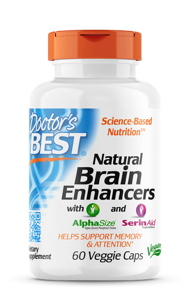 

Витамины для мозга Natural Brain Enhancers Doctor's Best 60 капсул (DB062)