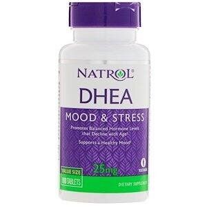 

DHEA Дегидроэпиандростерон DHEA Natrol 25 мг 180 таблеток (NTRL055)