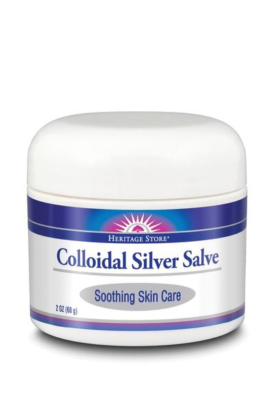 

Мазь с коллоидным серебром Colloidal Silver Salve Heritage Store 60 г (HRP005)