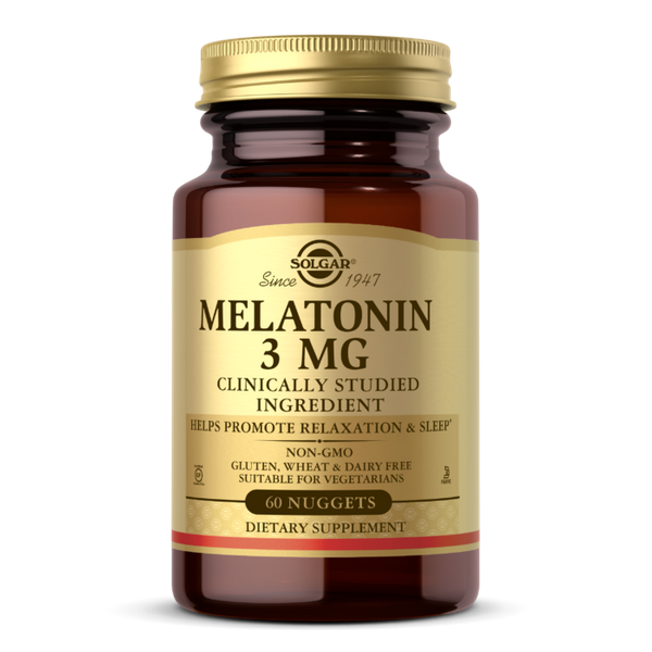 

Мелатонин Melatonin Solgar 3 мг 60 таблеток (SOL183)