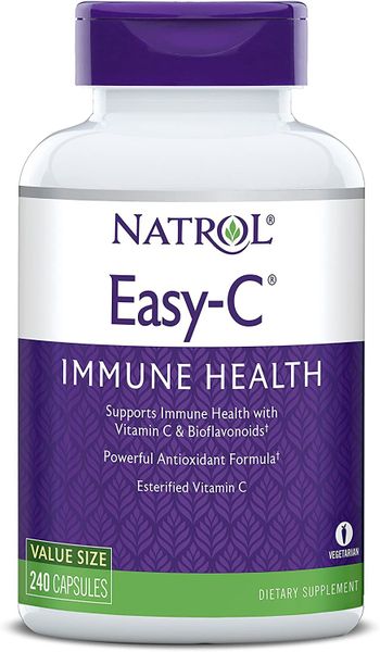 

Витамин C Easy-C Natrol 500 мг 240 капсул (NTRL080)