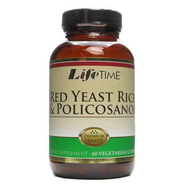 

Красный рис и поликозанол Red Yeast Rice & Policosanol Life Time 60 капсул (LFH029)