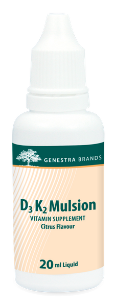 

Витамин D3 и К2 D3-K2 Mulsion Genestra Brands цитрус 20 мл (GEN002)