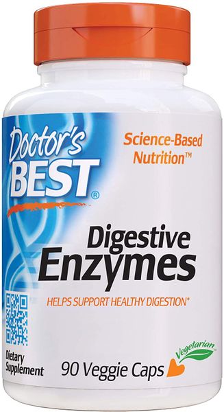 

Пищеварительные ферменты Digestive Enzymes Doctor's Best 90 капсул (DB100)