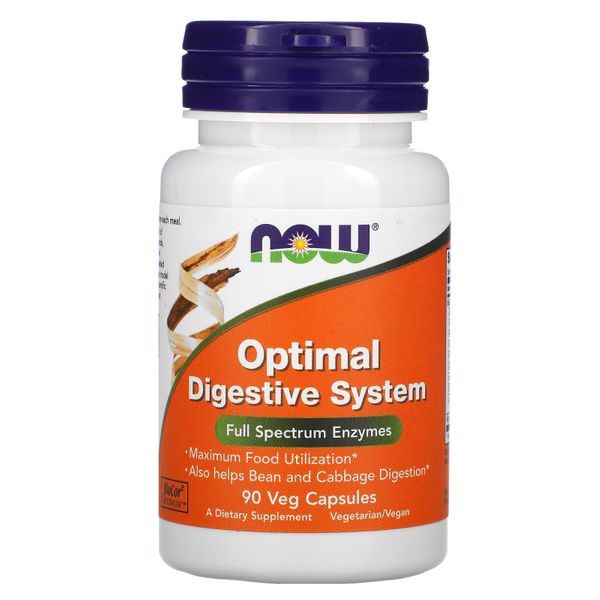 

Пищеварительные ферменты Optimal Digestive System Now Foods 90 капсул (NF675)