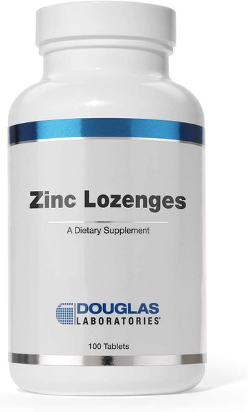 

Цинк цитрат Zinc Citrate Douglas Laboratories 100 жевательных таблеток (DOU010)