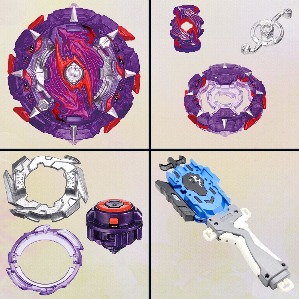

Beyblade B-151 Tact Longinus - Luinor (волчок бейблейд Такт Лонгинус - Луинор) + двухсторонний веревочный запускатель + ручка