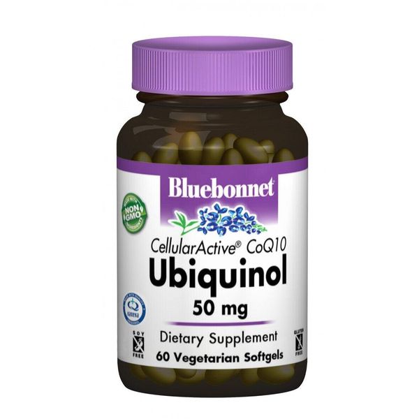 

Убихинол Ubiquinol Bluebonnet Nutrition 50 мг 60 капсул (BB073)