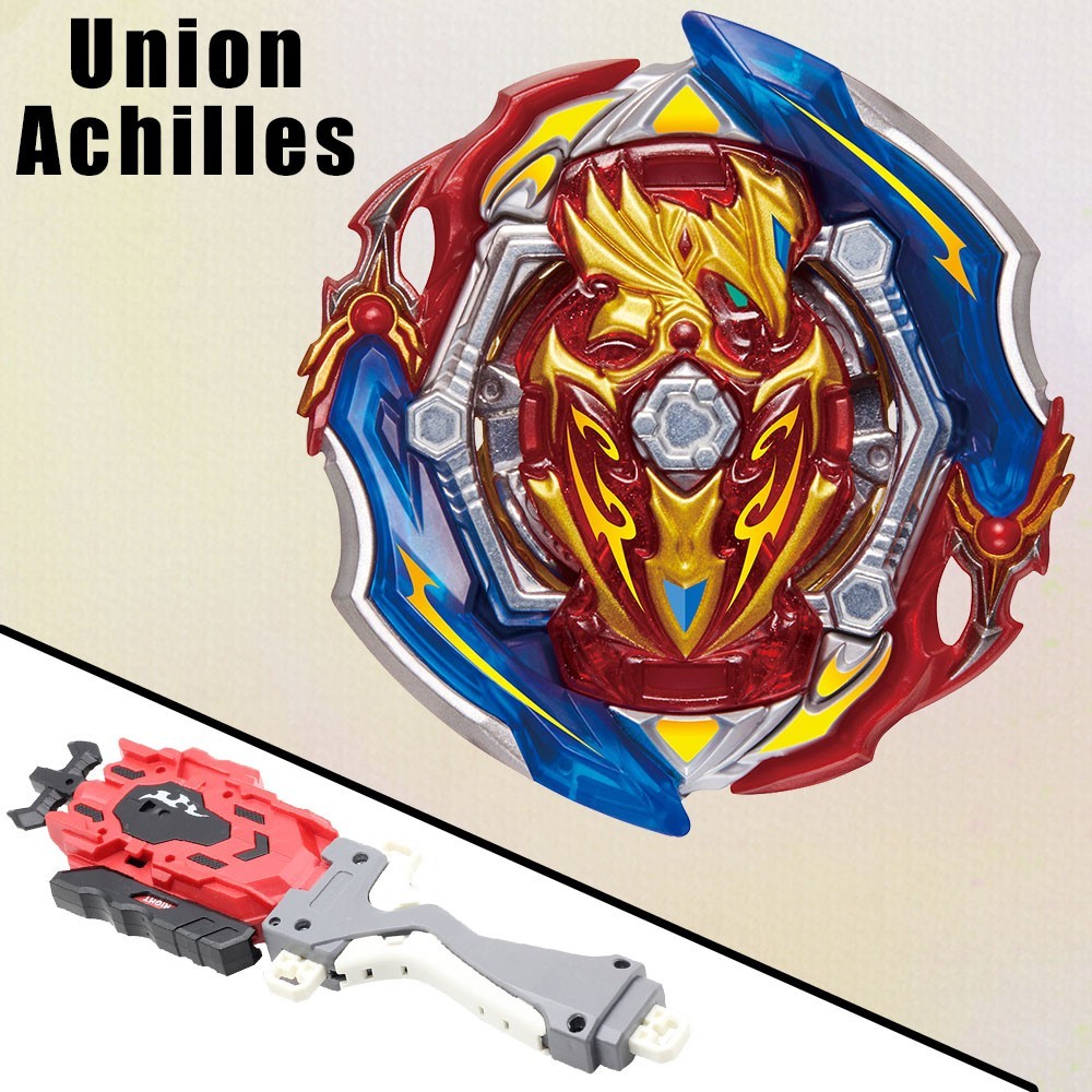 

Beyblade B-150 Union Achilles - Achiles A6 (волчок бейблейд Юнион Ахиллес - Ахилес А6) + двухсторонний ниточный лаунчер + ручка