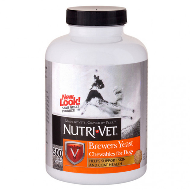

Здоровье кожи шерсти Brewers Yeast 500 табл Nutri-vet BGL-NV-11