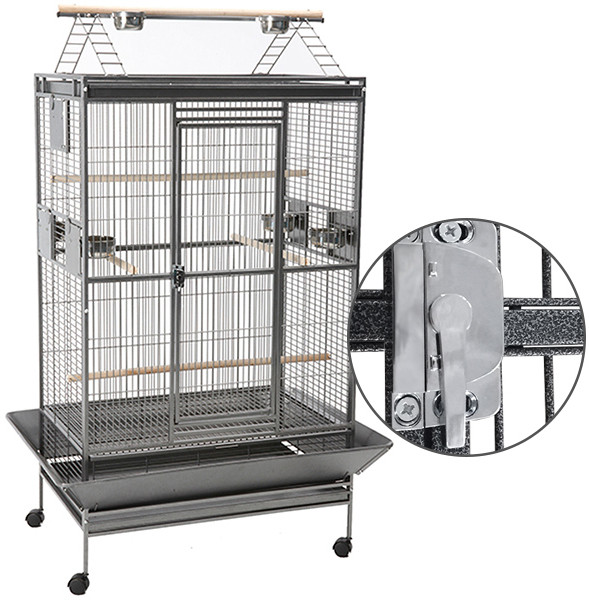 

Вольєр для птахів Savic Wellington Playpen Темно-сірий (90х60х175 см)