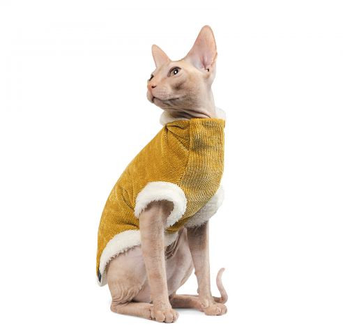

Светр для кота Pet Fashion TOM Гірчичний, XS