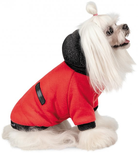 

Толстовка для собак Pet Fashion HOLIDAY Червона з чорним, XS