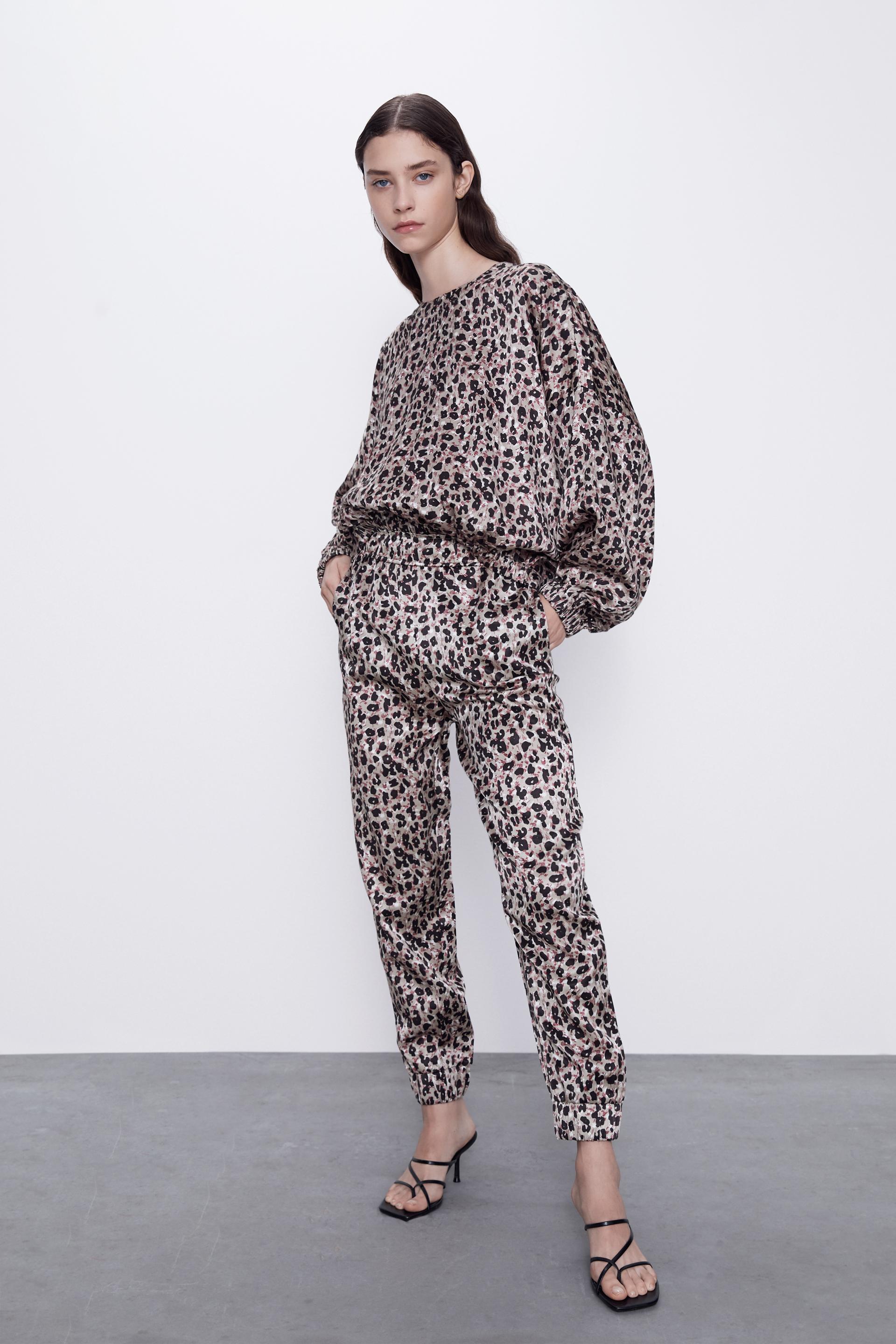 

Блуза Zara  леопардовый 0881016051, Блуза Zara XS леопардовый 0881016051