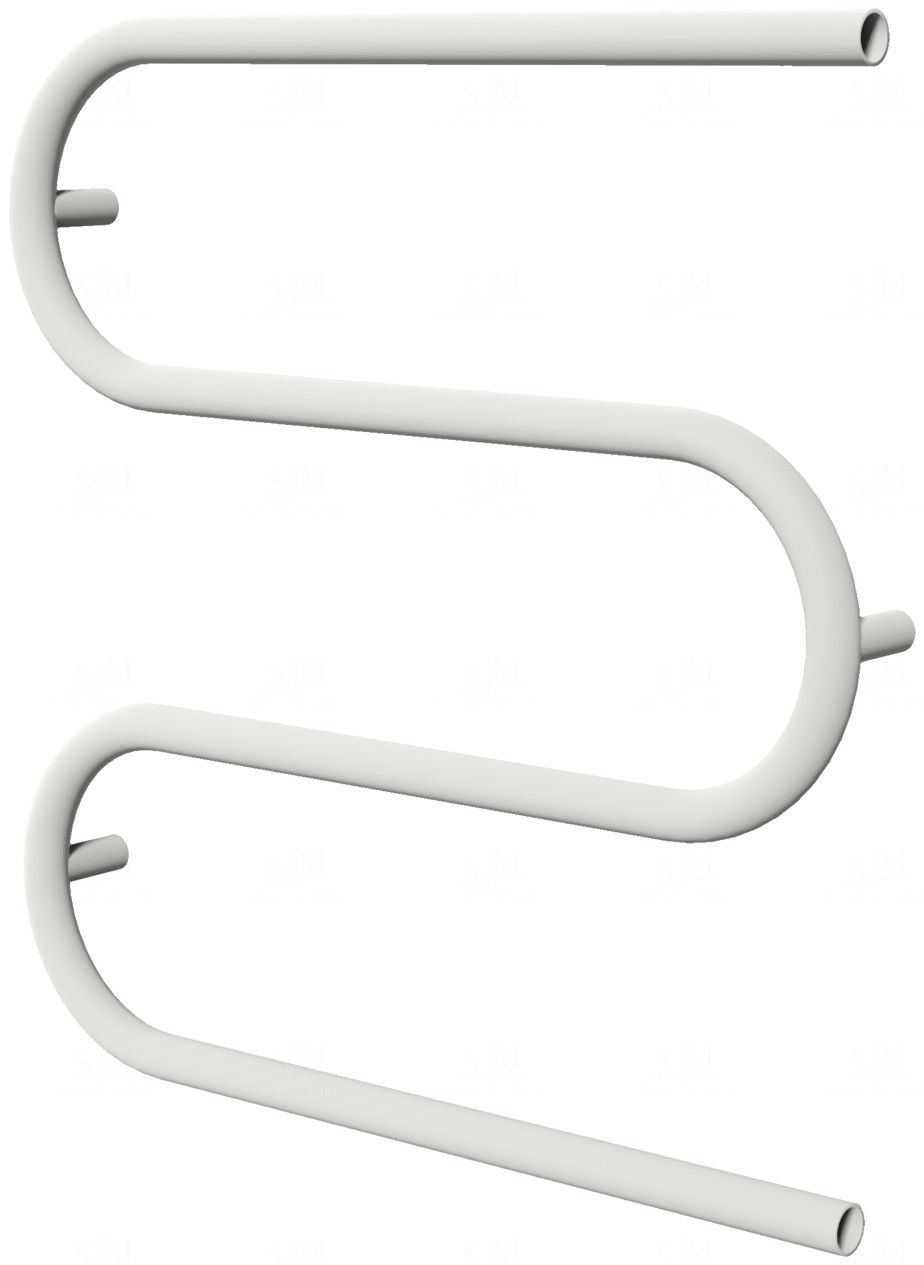 

Полотенцесушитель Змейка 3 белая RAL9016 змейка 575x550, white