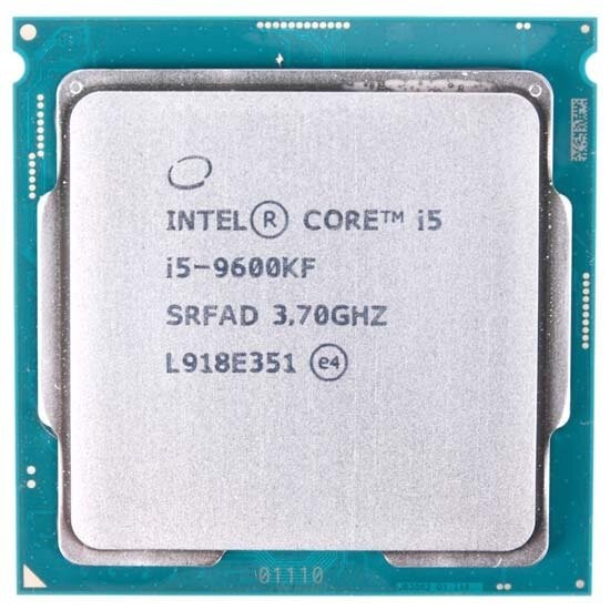 

Процессор Intel Core i5-9600KF 3,70GHz/9MB/8GT/s (SRG12) s1151, tray