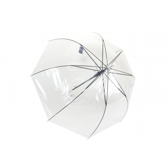 

Прозрачный зонт-трость c куполом грибком Mario umbrellas, прозрачный