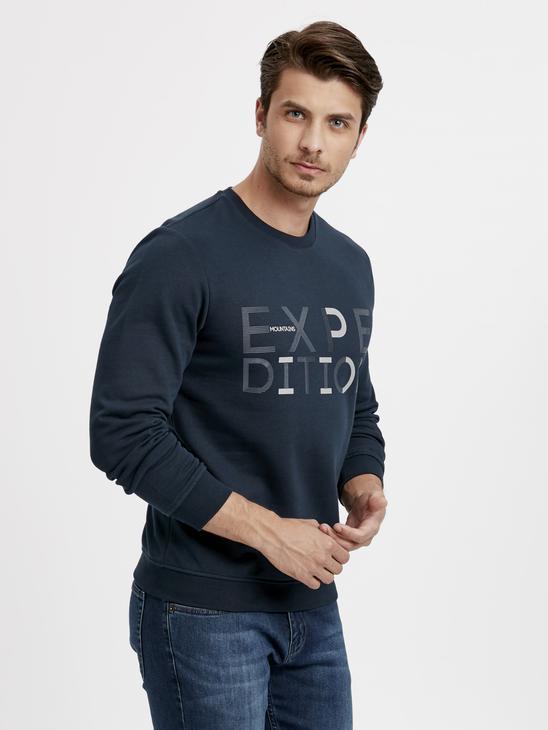 

Мужской свитшот LC Waikiki  Синий (LCWKnitwear-9012, Мужской свитшот LC Waikiki 3XL Синий (LCWKnitwear-9012)